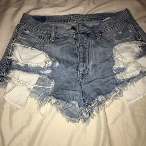 high rise american eagle short